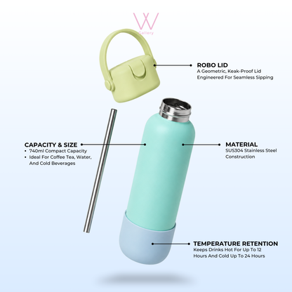 Wubble Bottle Bloom Series 740ml