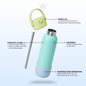 Wubble Bottle Bloom Series 740ml