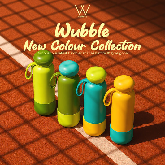 W Gallery Courtside Series 740ml Wubble Water Bottle