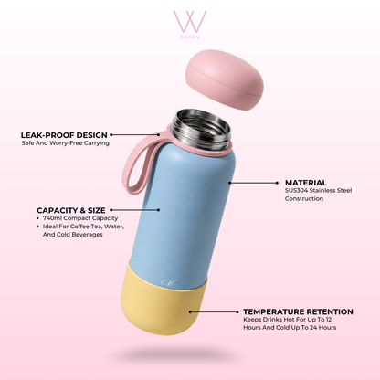W Gallery Dream Series 740ml Wubble Water Bottle
