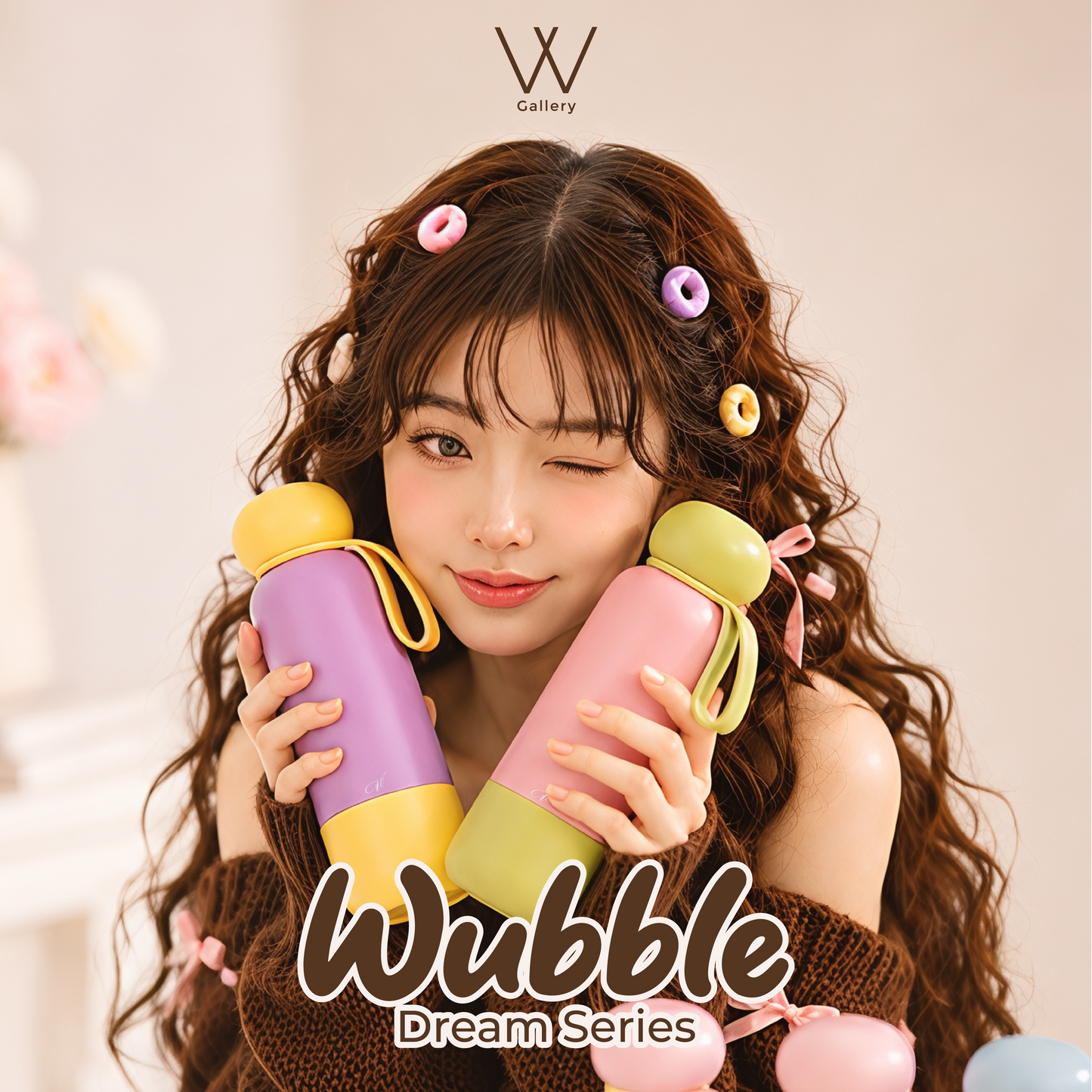 W Gallery Dream Series 740ml Wubble Water Bottle