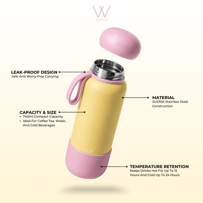 W Gallery Dream Series 740ml Wubble Water Bottle