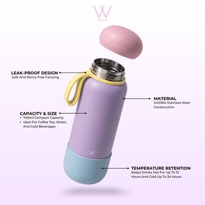 W Gallery Dream Series 740ml Wubble Water Bottle