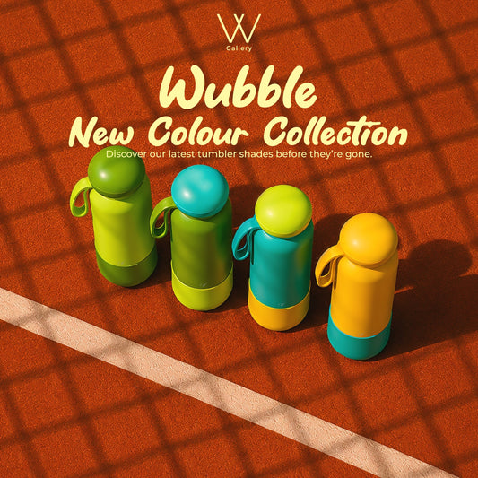 W Gallery Courtside Series 740ml Wubble Water Bottle