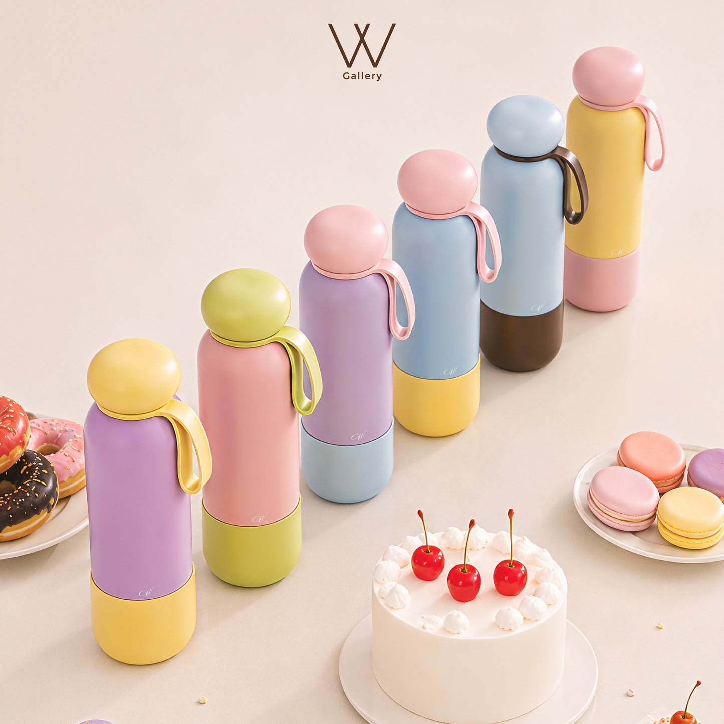 W Gallery Dream Series 740ml Wubble Water Bottle