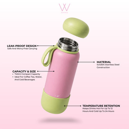 W Gallery Dream Series 740ml Wubble Water Bottle