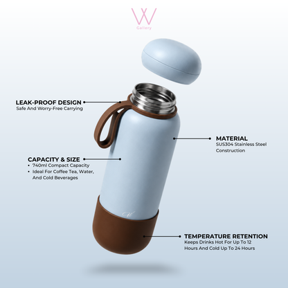 W Gallery Dream Series 740ml Wubble Water Bottle