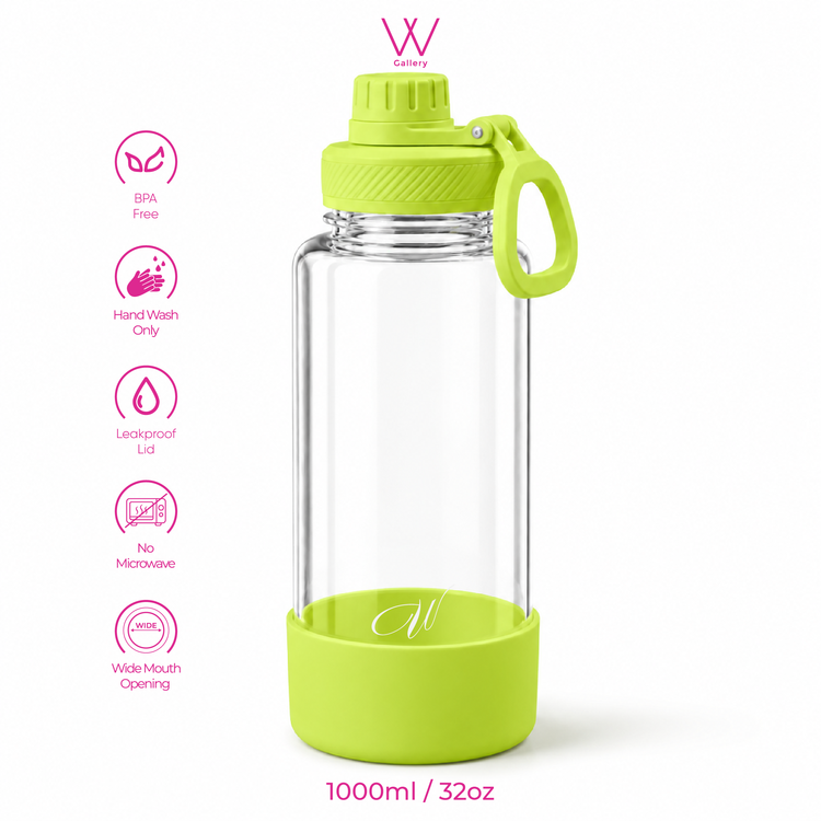 Wander Tritan Bottle - Lemon Green 1000ml