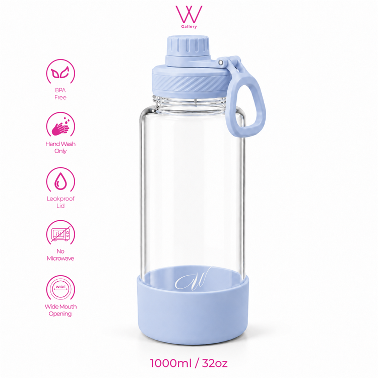 Wander Tritan Bottle - Haze Blue 1000ml