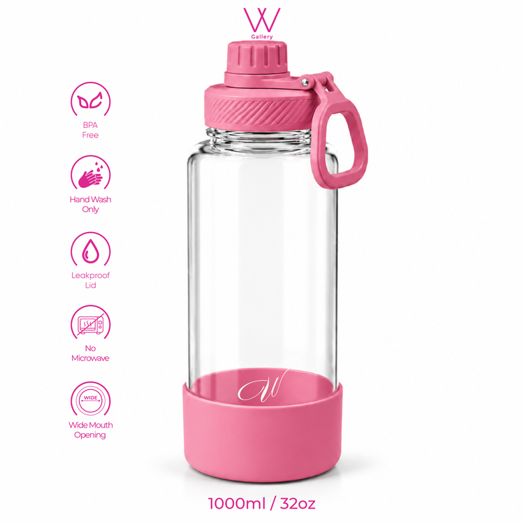 Wander Tritan Bottle - Smoke Pink 1000ml