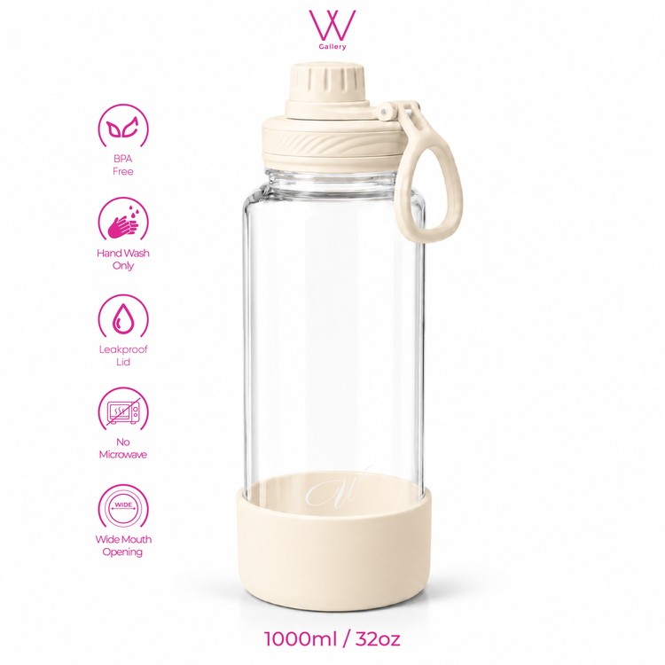 Wander Tritan Bottle - Cream 1000ml
