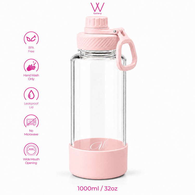 Wander Tritan Bottle - Blush Pink 1000ml