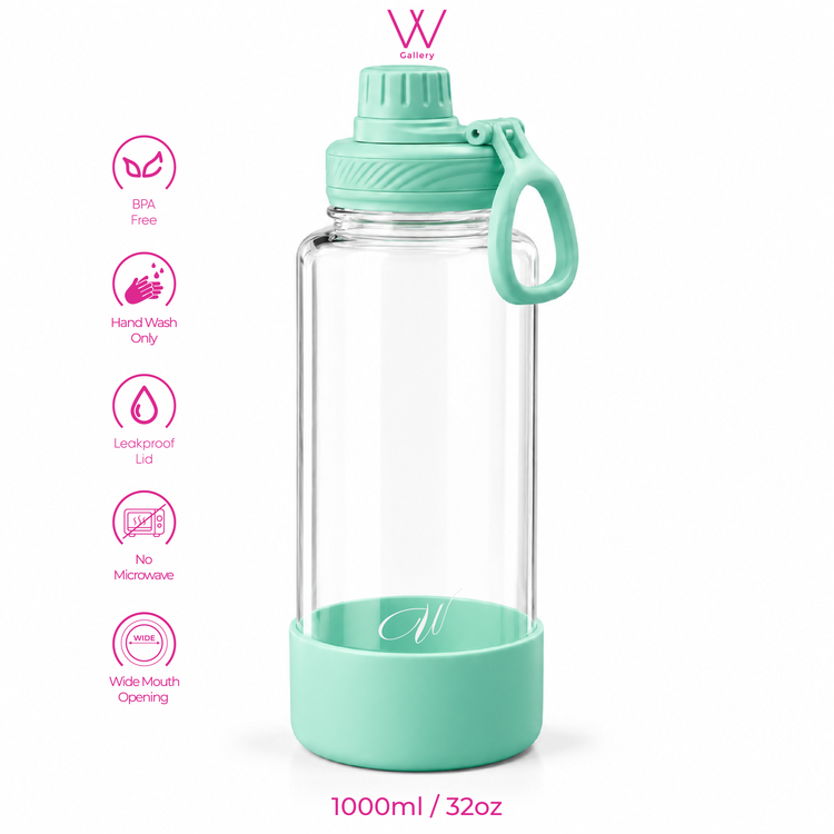 Wander Tritan Bottle - Pale Green 1000ml