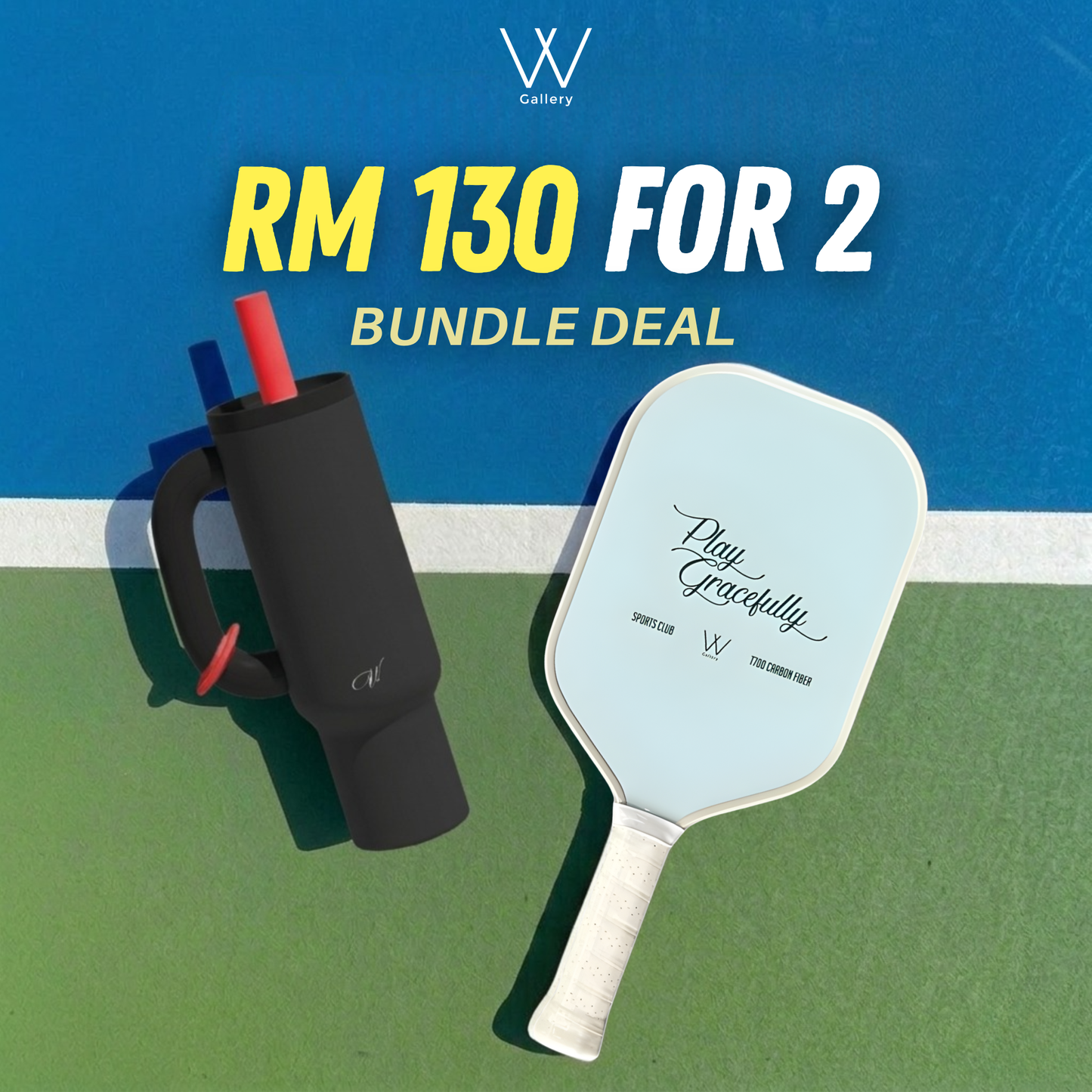 T700 Pickleball Paddle and Windy Combo