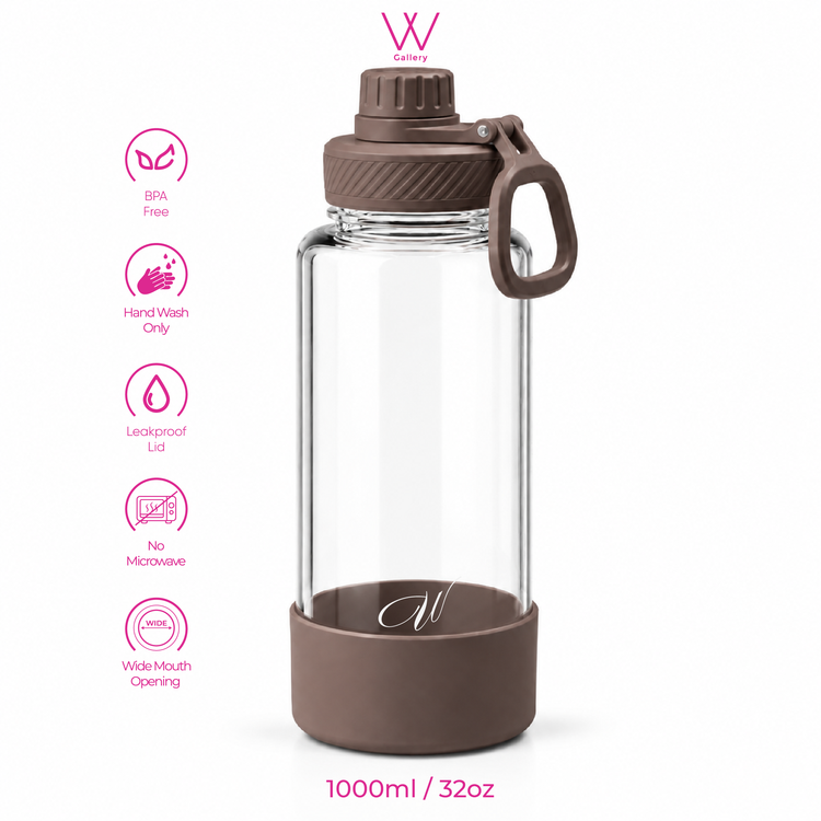 Wander Tritan Bottle -  Dark Brown 1000ml