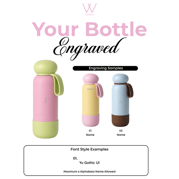 SUS 304 Stainless Steel - Cocoa Mint Wubble 740ml
