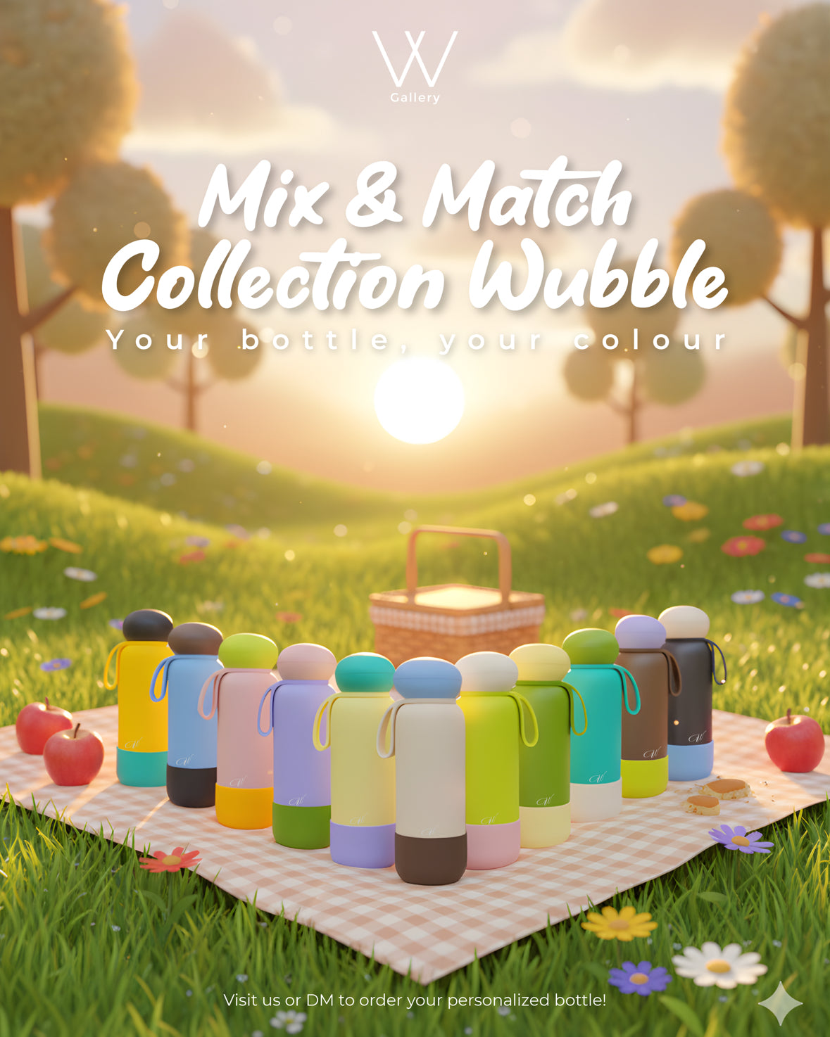 Wubble Bottle 740ml