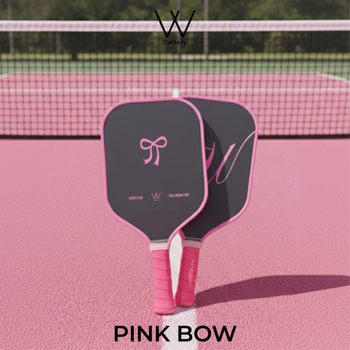 Pink Bow - T700 Carbon Fiber