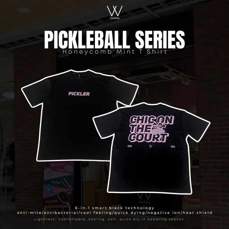 Pickleball Series ( Honeycomb Mint T shirt )