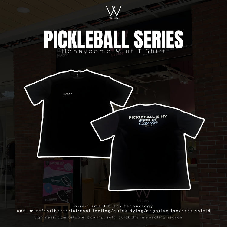 Pickleball Series ( Honeycomb Mint T shirt )