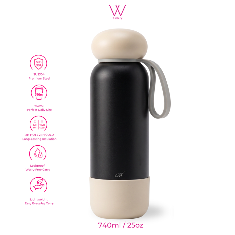 SUS 304 Stainless Steel - Stone Wubble 740ml