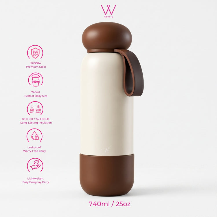Free Engrave Wubble Bottle Bloom Series 740ml