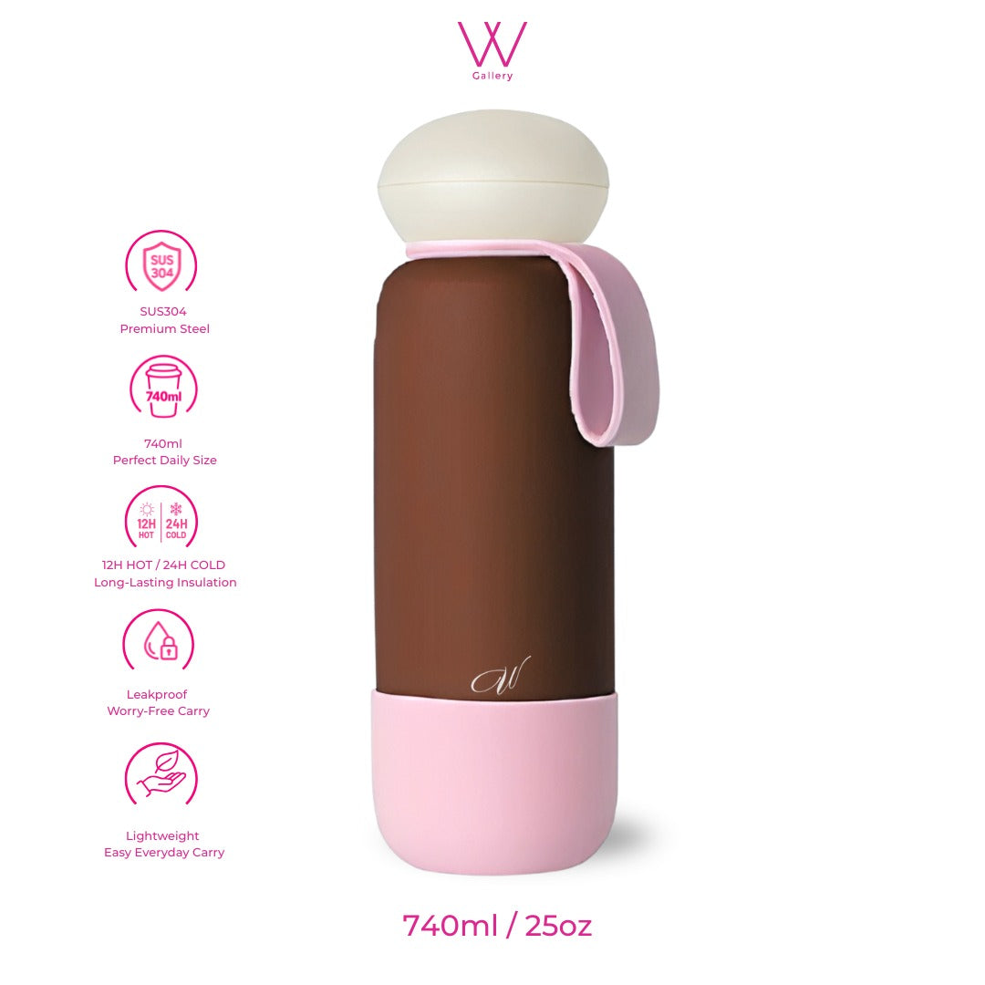 Free Engrave Wubble Bottle Macaron Series 740ml