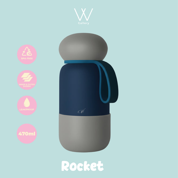 Free Engrave Mini Wubble Bottle 470ml
